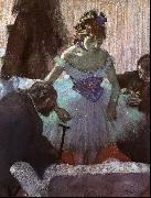 Edgar Degas Before the Entrance on Stage oil painting picture wholesale